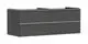 Hansgrohe-HG-Xelu-Q-Waschtischunterschrank-Diamantgrau-Matt-1360-550-mit-4-Schubkaesten-fuer-Konsolen-mit-Aufsatzwaschtisch-Mattweiss-54087700 gallery number 1